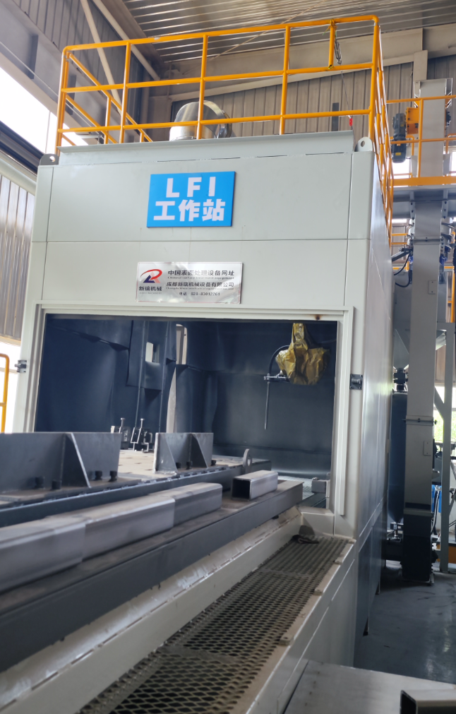 乌兰察布大口径喷砂机 适合大型工件处理